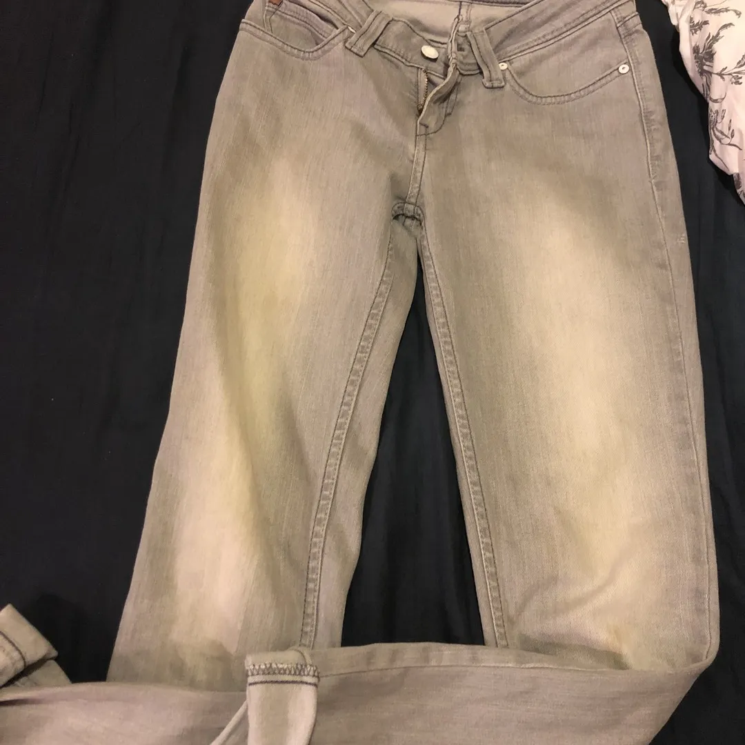Levi’s Grey Jeans Size 27 photo 1
