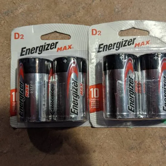 4x new D2 Batteries photo 1