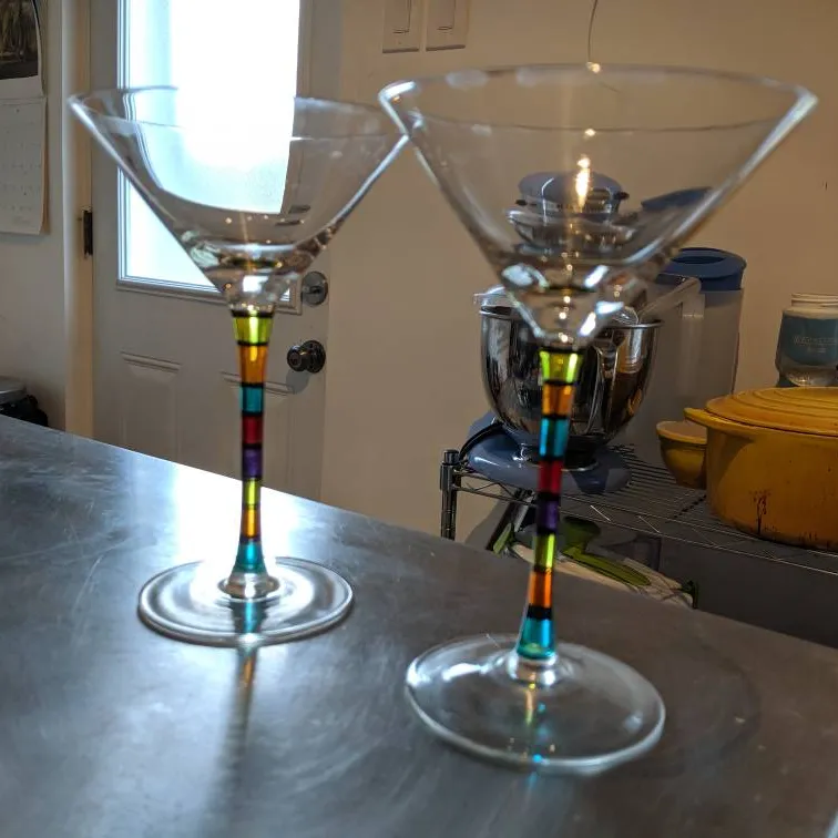 Two Martini Glasses photo 1