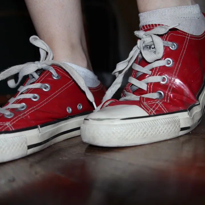 Red Sneakers photo 3