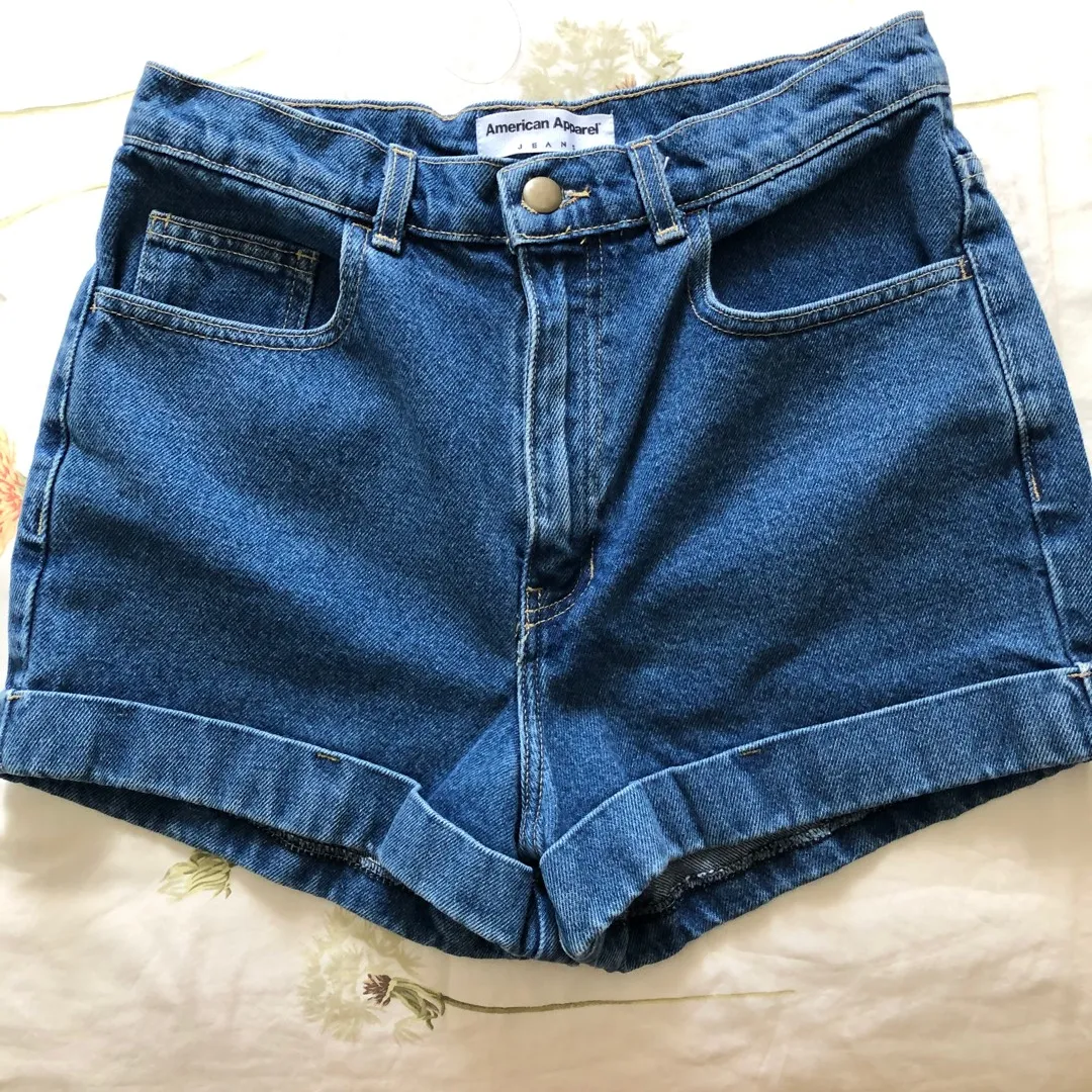 American Apparel Jeans shorts photo 3