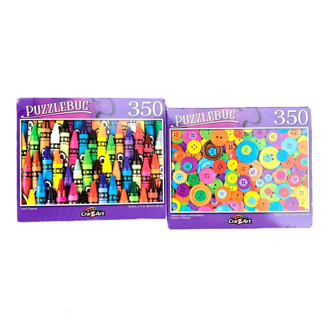 Colourful Jigsaw Puzzles 350 Pcs Each photo 1