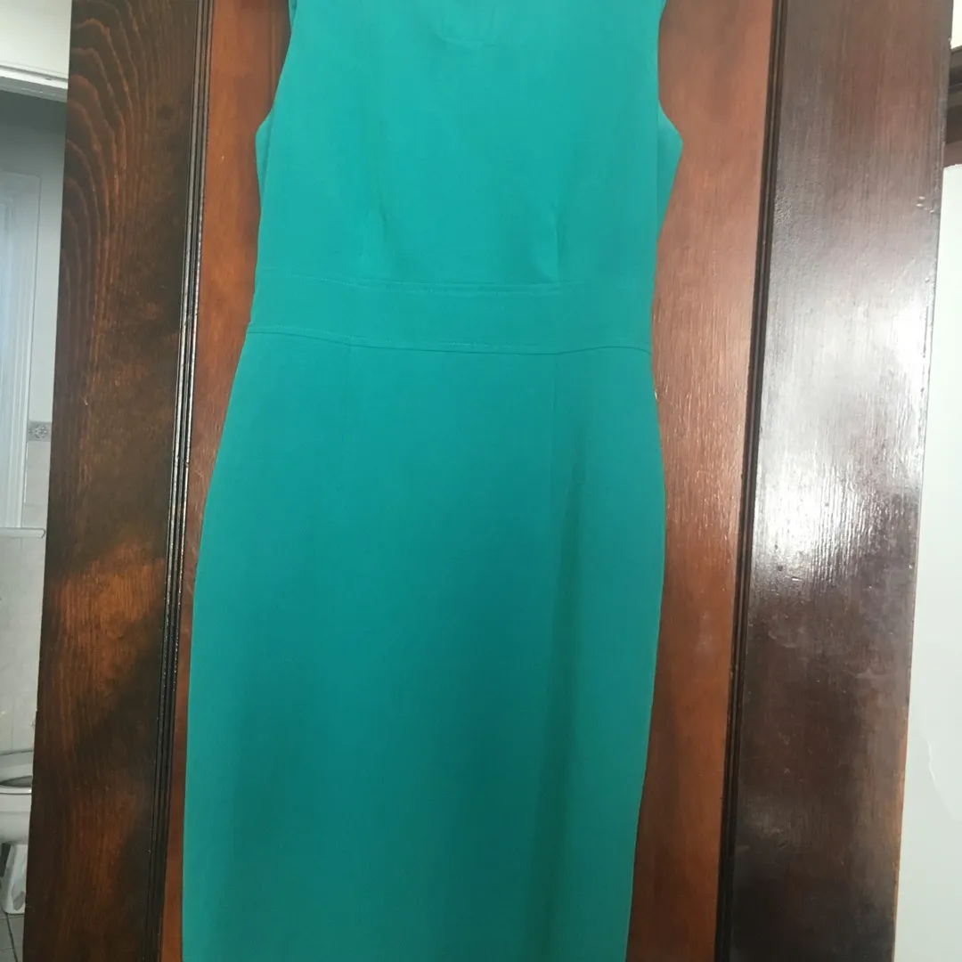 Green Sheath Dress (size 2) photo 1