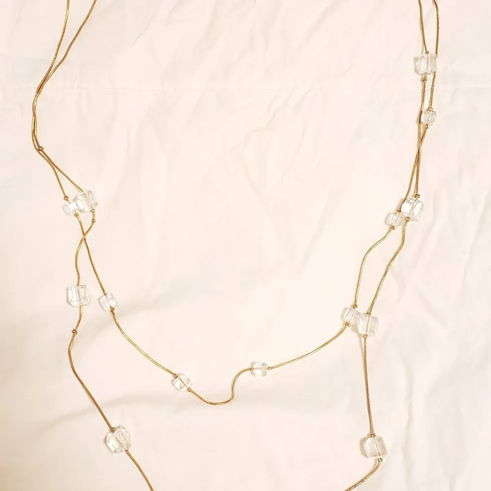 Crystal Long Necklace photo 1