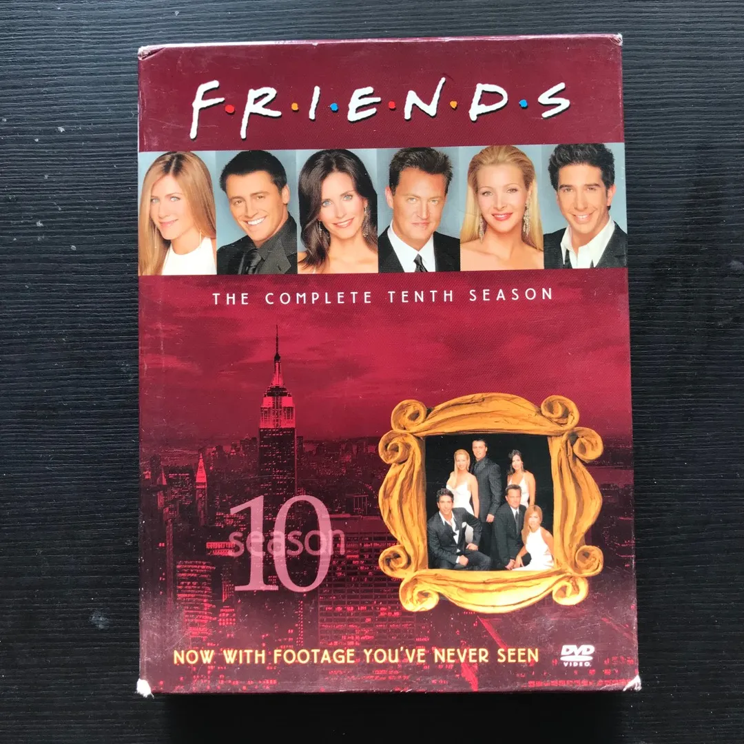 Friends Season 10 DVD Set photo 1
