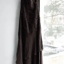 Chocolate Brown Grad Dress/Gown photo 1