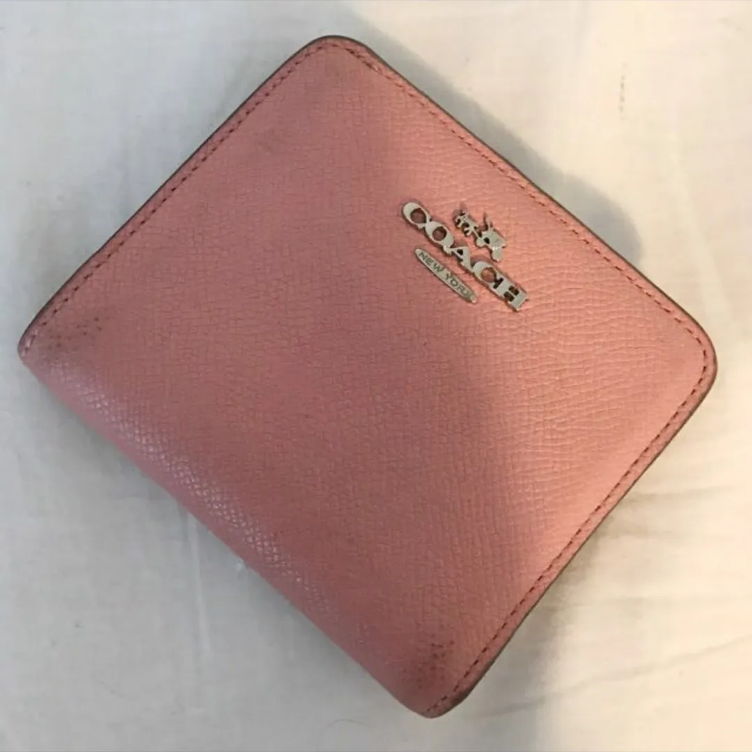 Pink Used Coach Wallet photo 1