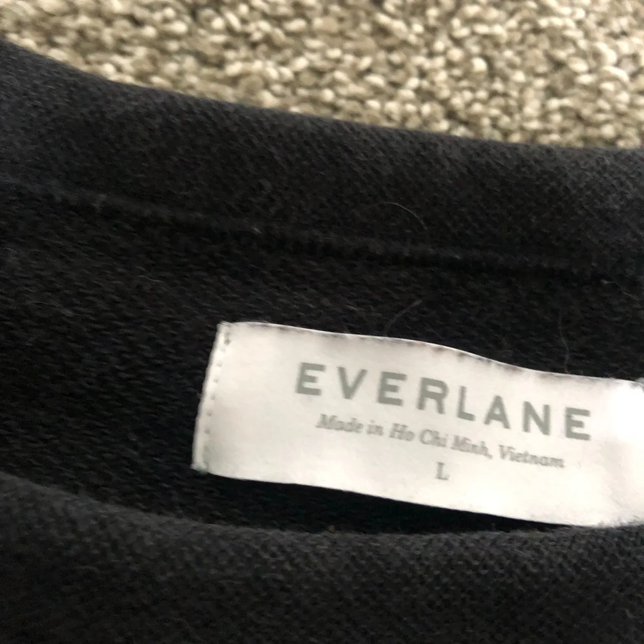 Black Everlane Sweatshirt - L photo 3