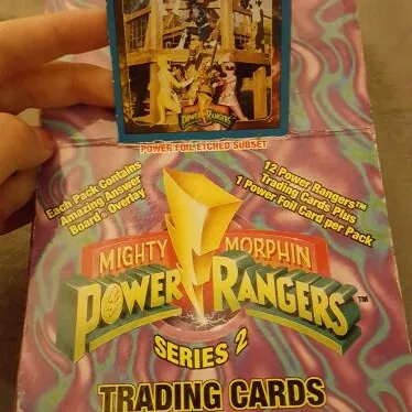 1994 Power Rangers Trading Cards photo 3