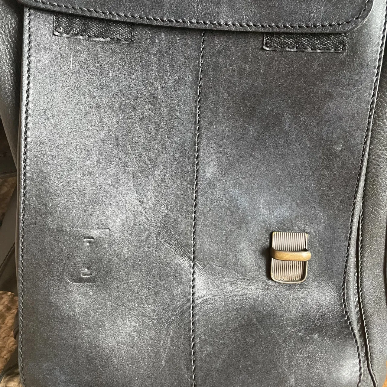 Genuine Leather Backpack photo 5