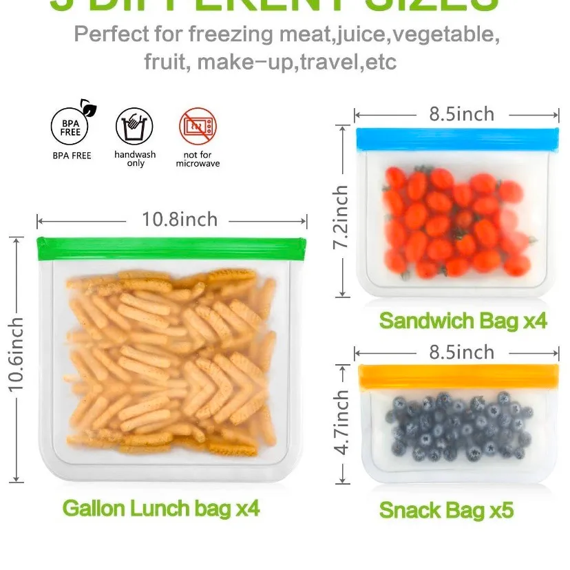 Reusable Sandwich/ Snack Bags photo 3