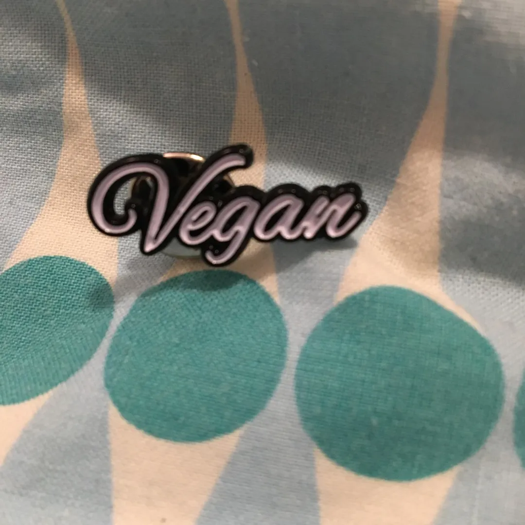 Vegan Pin Badge photo 1