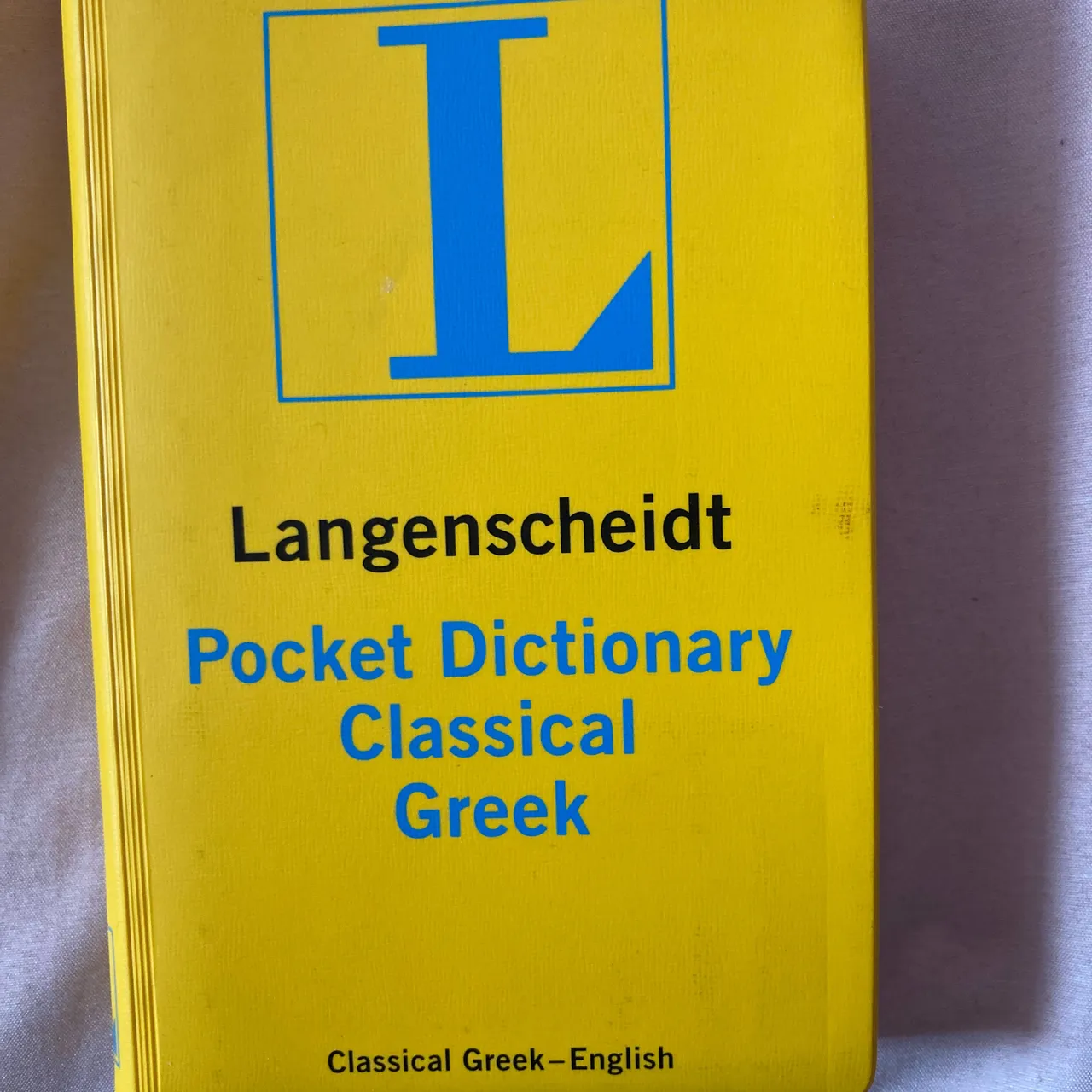Langenscheidt pocket classic greek dictionary photo 1