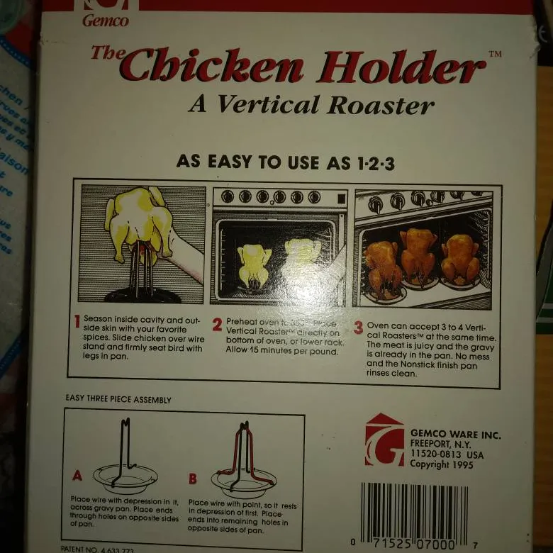 Roasted Chicken Holder BNIB photo 1