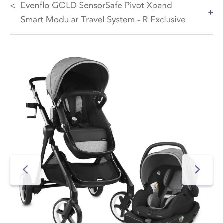Raincheck From Baby R Us For Evenflo Ex-gold Pivot Xpand Stro... photo 3