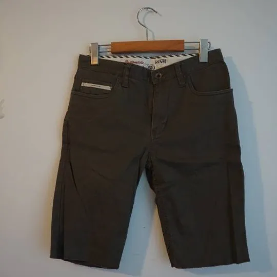Vans Dark Grey Shorts (Size 28) photo 1