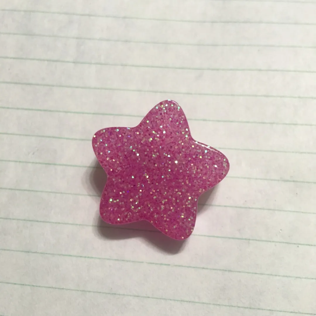 Glitter Star Pin photo 1