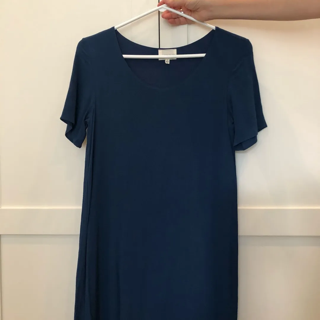Wilfred Free, Blue Dress Size Small photo 1