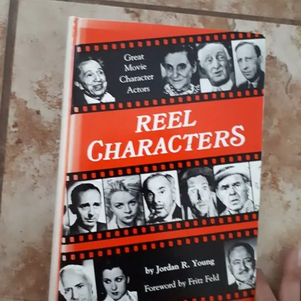 Reel characters Coffee table Movie buff Actors Book Cinema photo 1