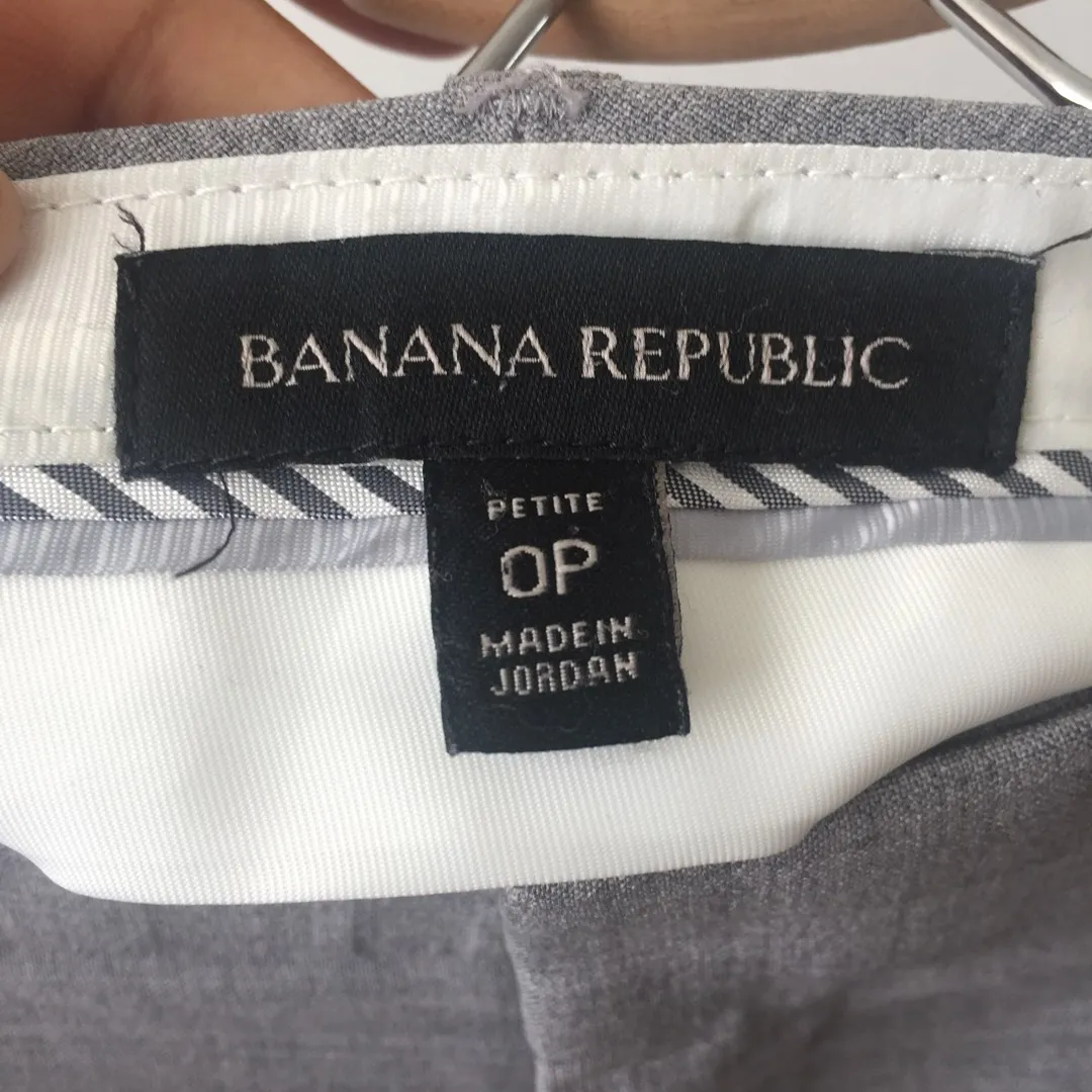 Banana Republic Work Pants - 95% Wool photo 4
