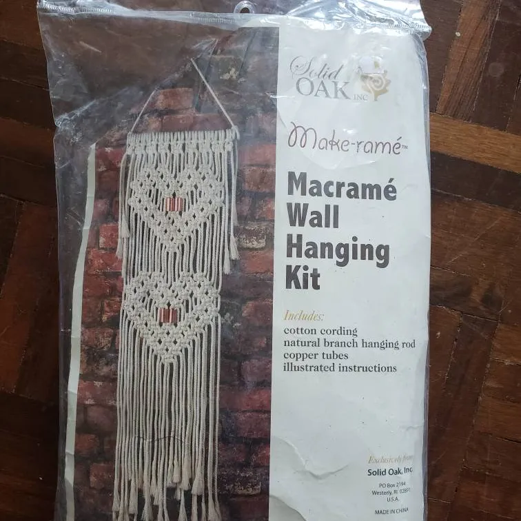 Macrame Wall Hanging Kit photo 1