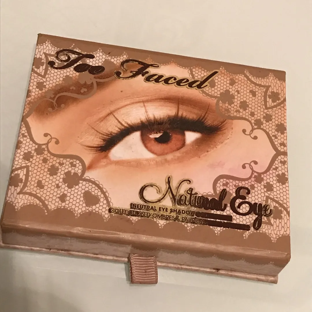 Used Too Faced Natural Eye Shadow Palette photo 1
