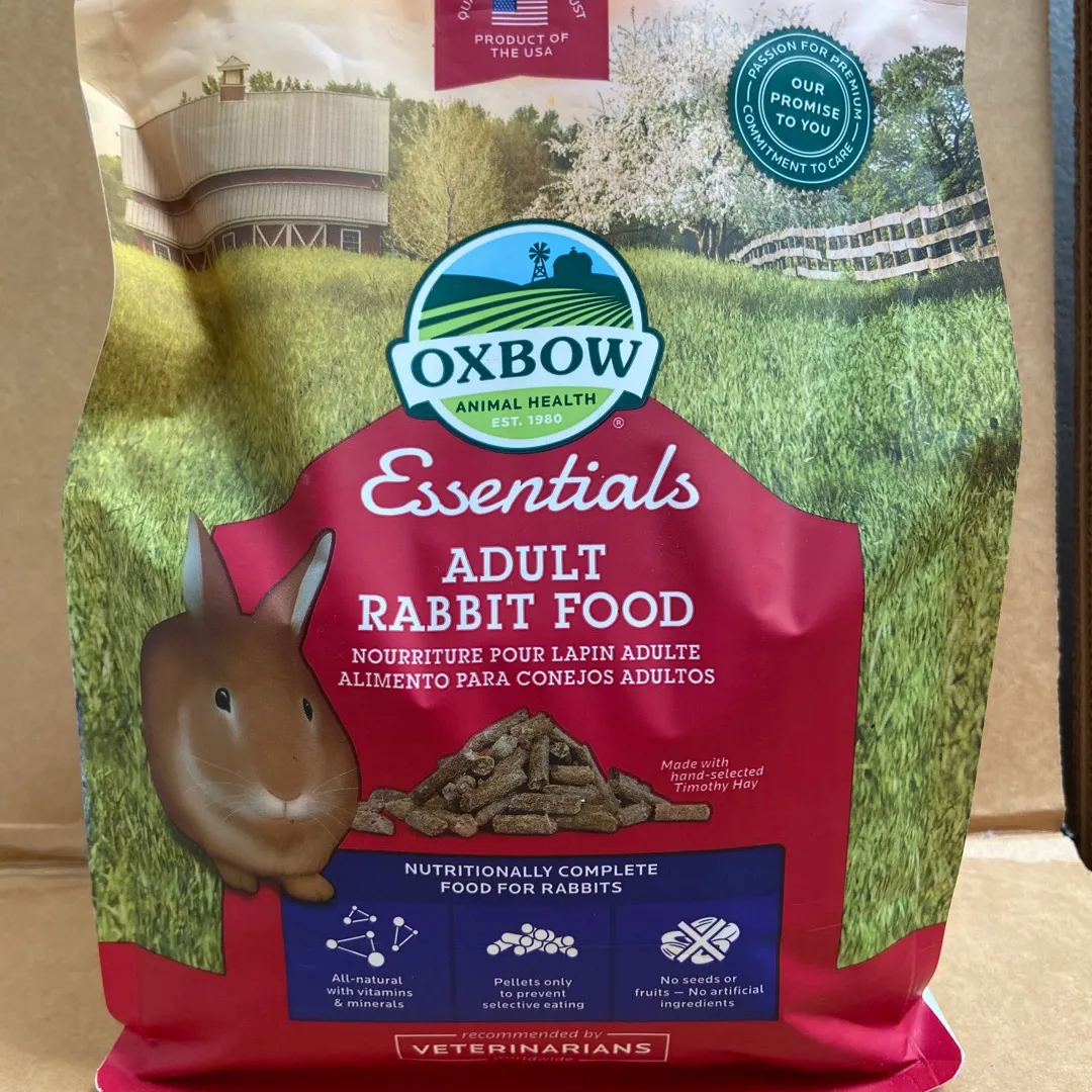 Oxbow Adult Rabbit Food photo 1