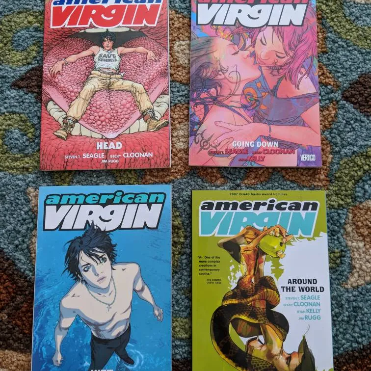 American Virgin Graphic Novels Vol.1-4 photo 1