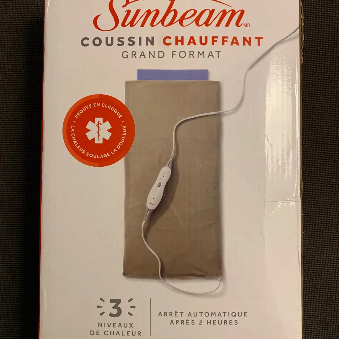 Sunbeam Heating Pad - King Size - BRAND NEW photo 1