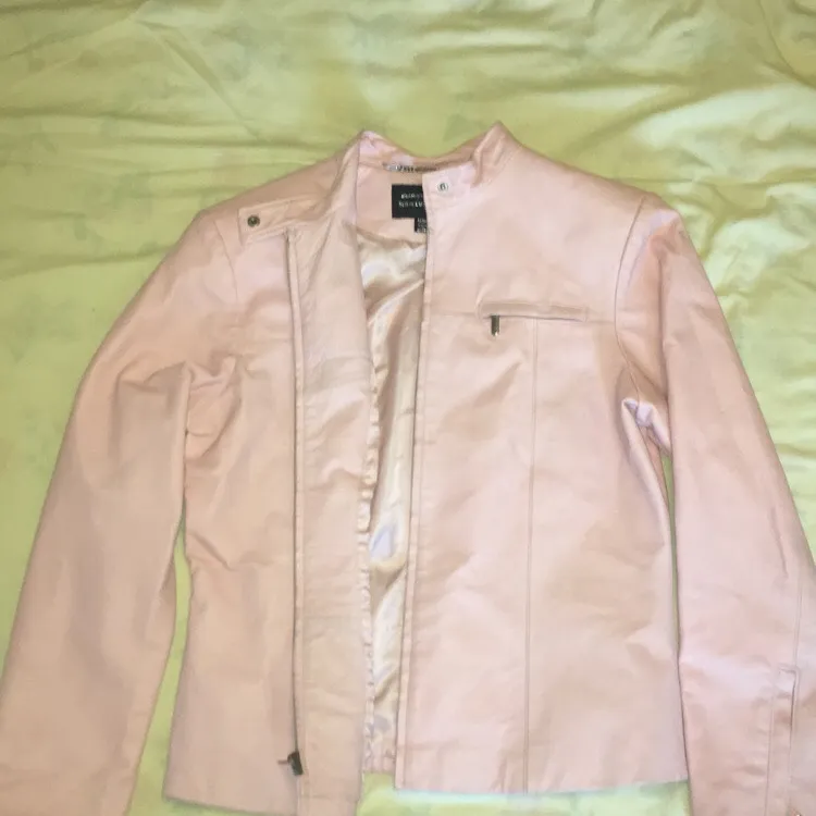 Pink Leather Jacket photo 1