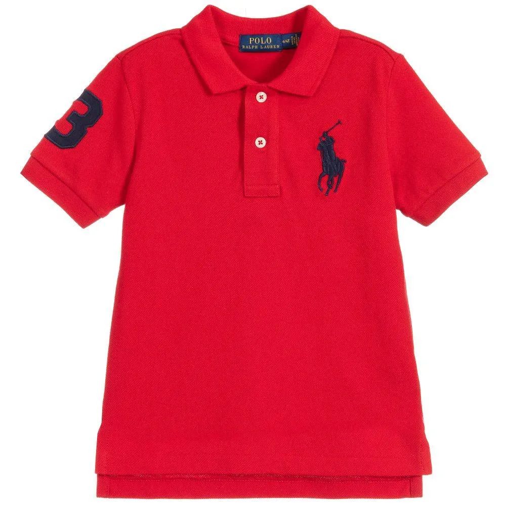 BNWT Ralph Lauren Red Polo Shirt photo 1