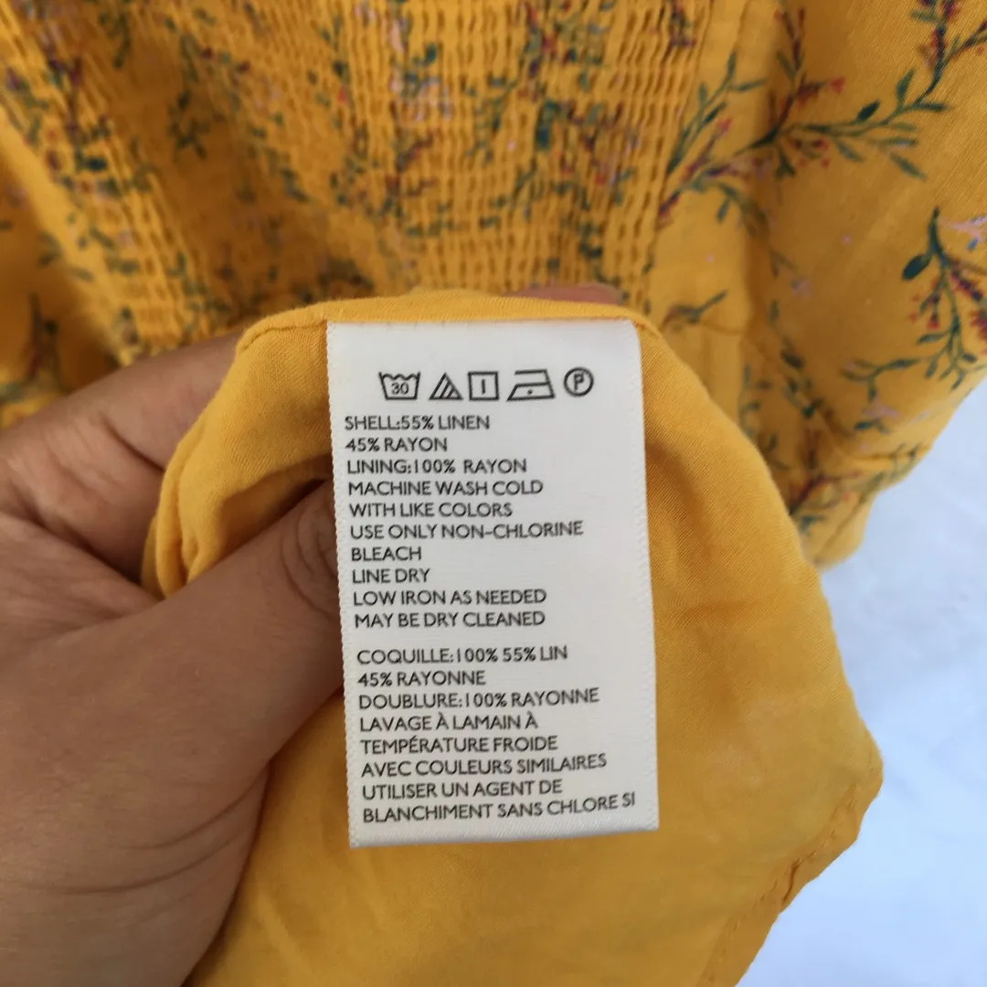 yellow urban outfitters dress photo 5