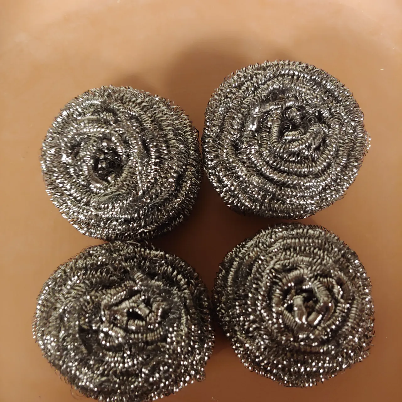 Stainless steel scrubbies photo 1