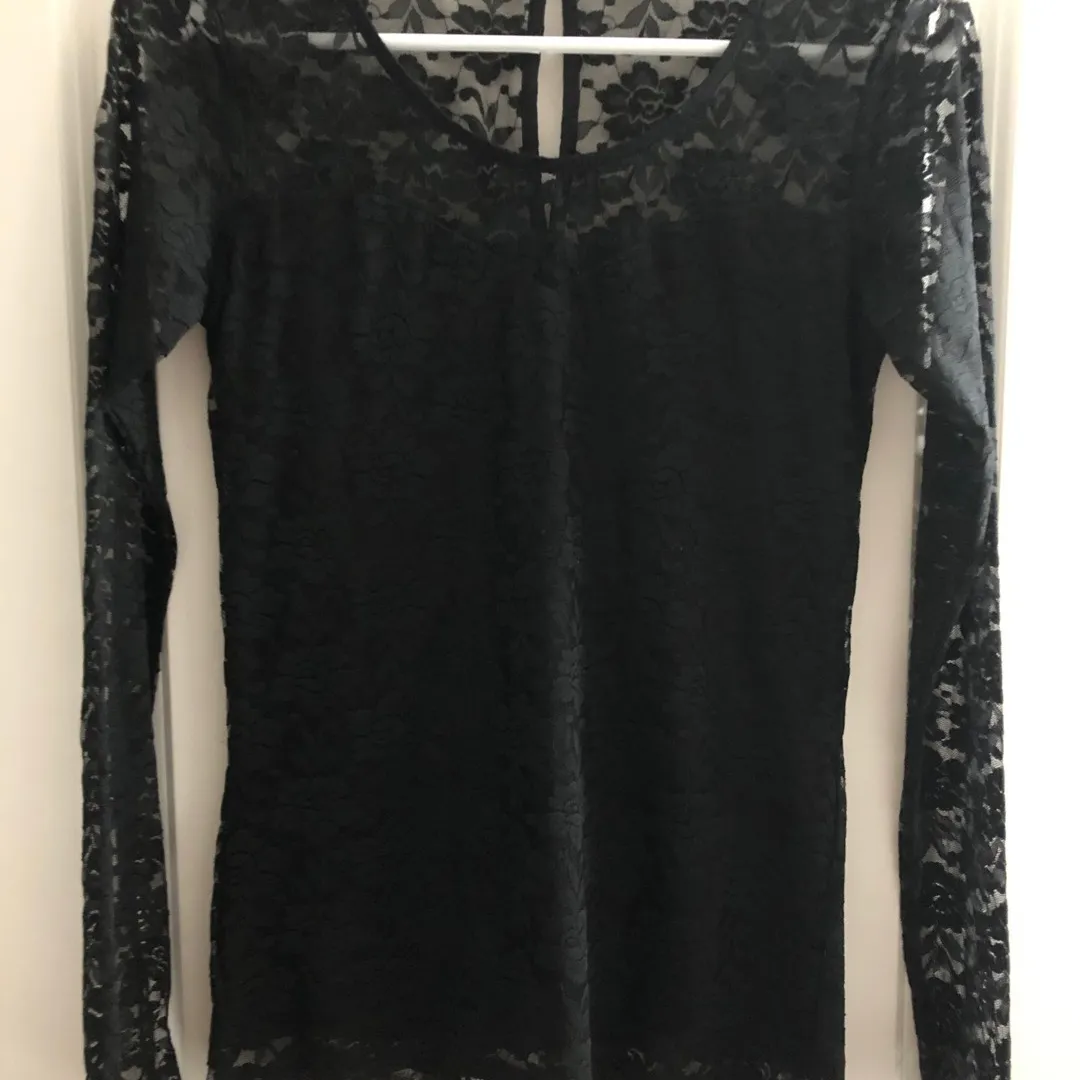 Icône Black Lace Top Small S photo 5