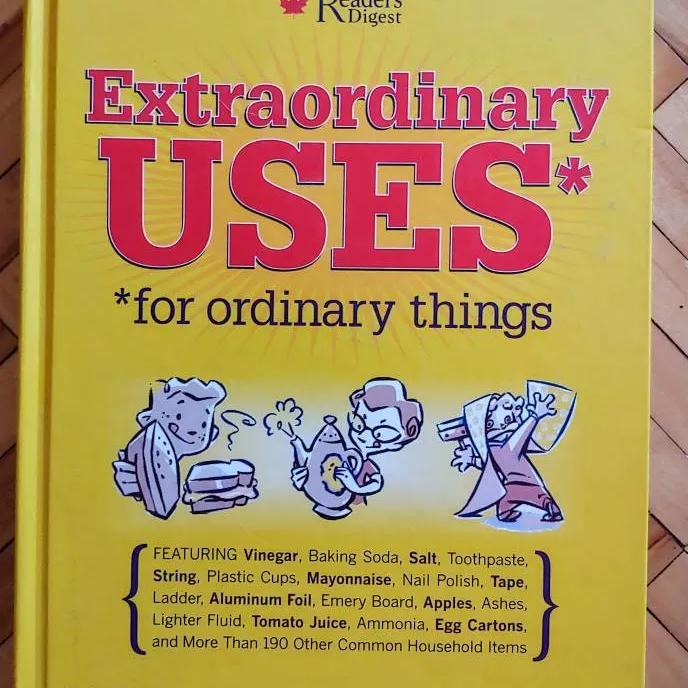 USES FOR ORDINARY THINGS BOOK photo 1