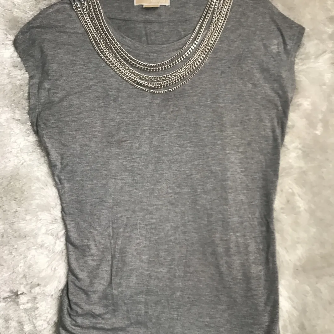 Michael Kors Chain Detail T-Shirt photo 1