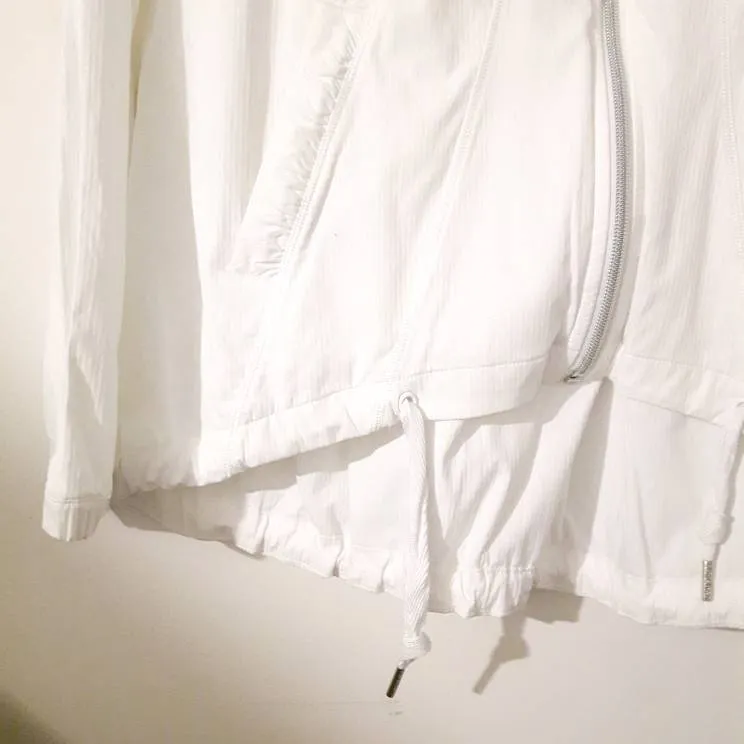 Lululemon Transition Jacket - White Size 6 photo 7