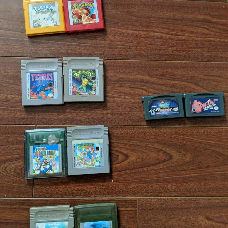 Various Gameboy And Gameboy Advance Games photo 1