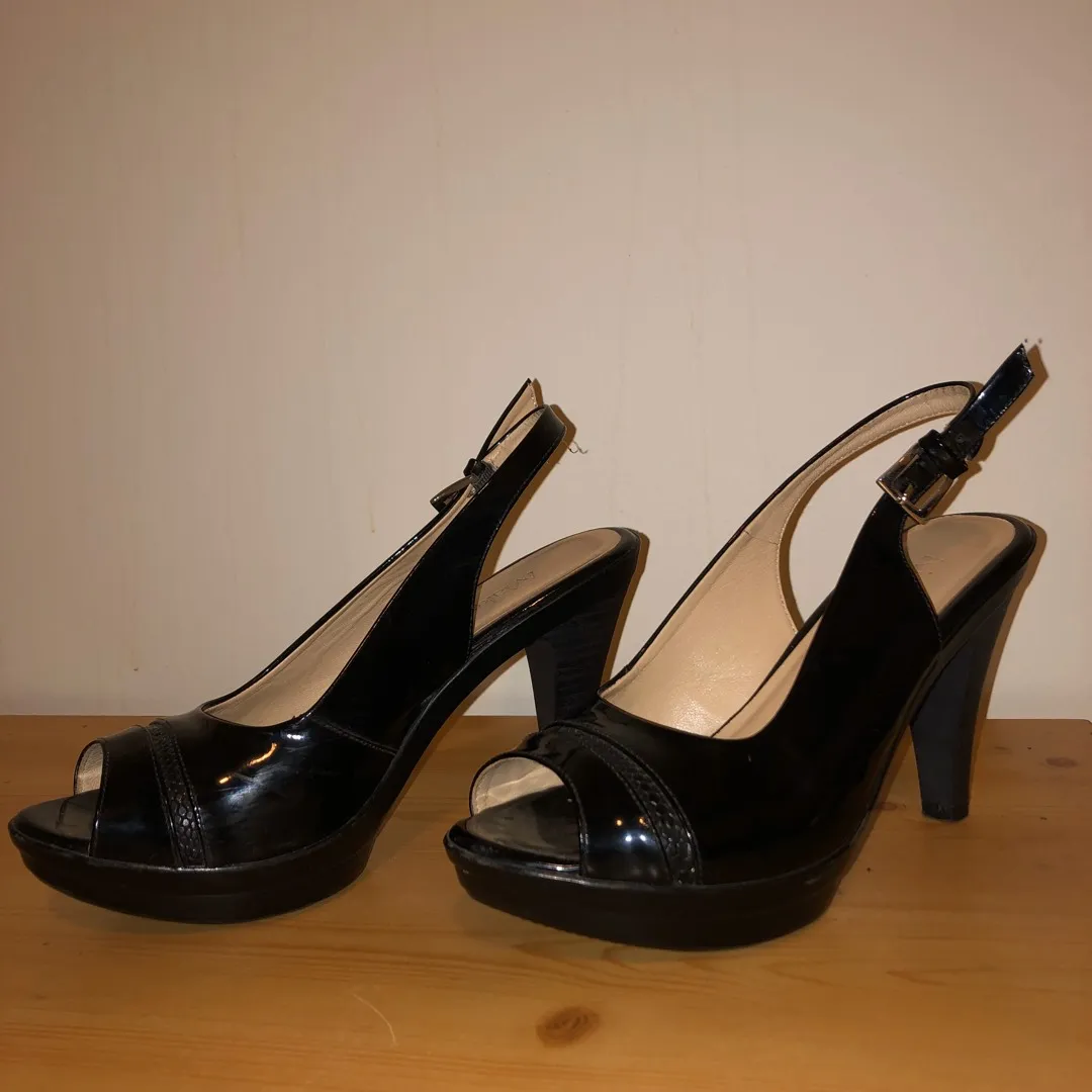 Black High Heels Charol photo 1
