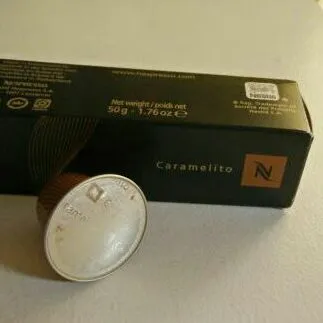 Nespresso Caramelito Capsules In Box photo 1