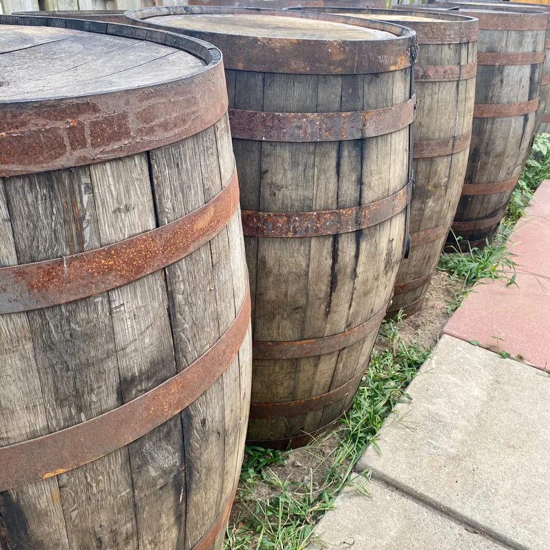 Rustic Whiskey Barrels photo 1
