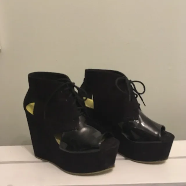 Black h+m Shoes Size 37 photo 1