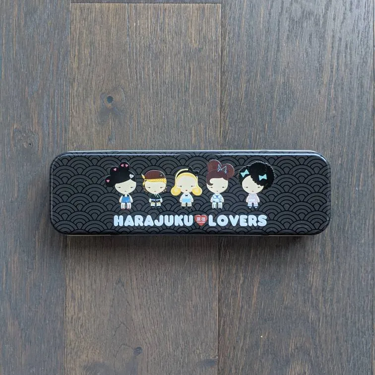 Harajuku Lovers Metal Pencil Case photo 1