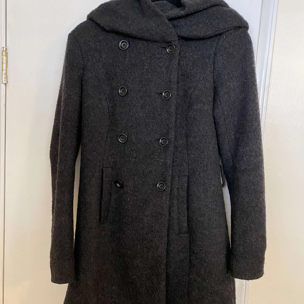 Wool blend coat - small photo 1
