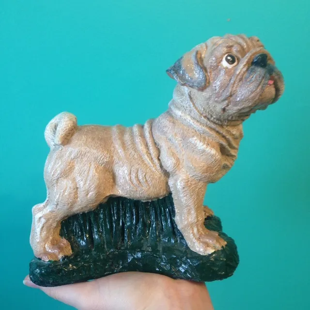 Pug Bookend or Paperweight photo 1