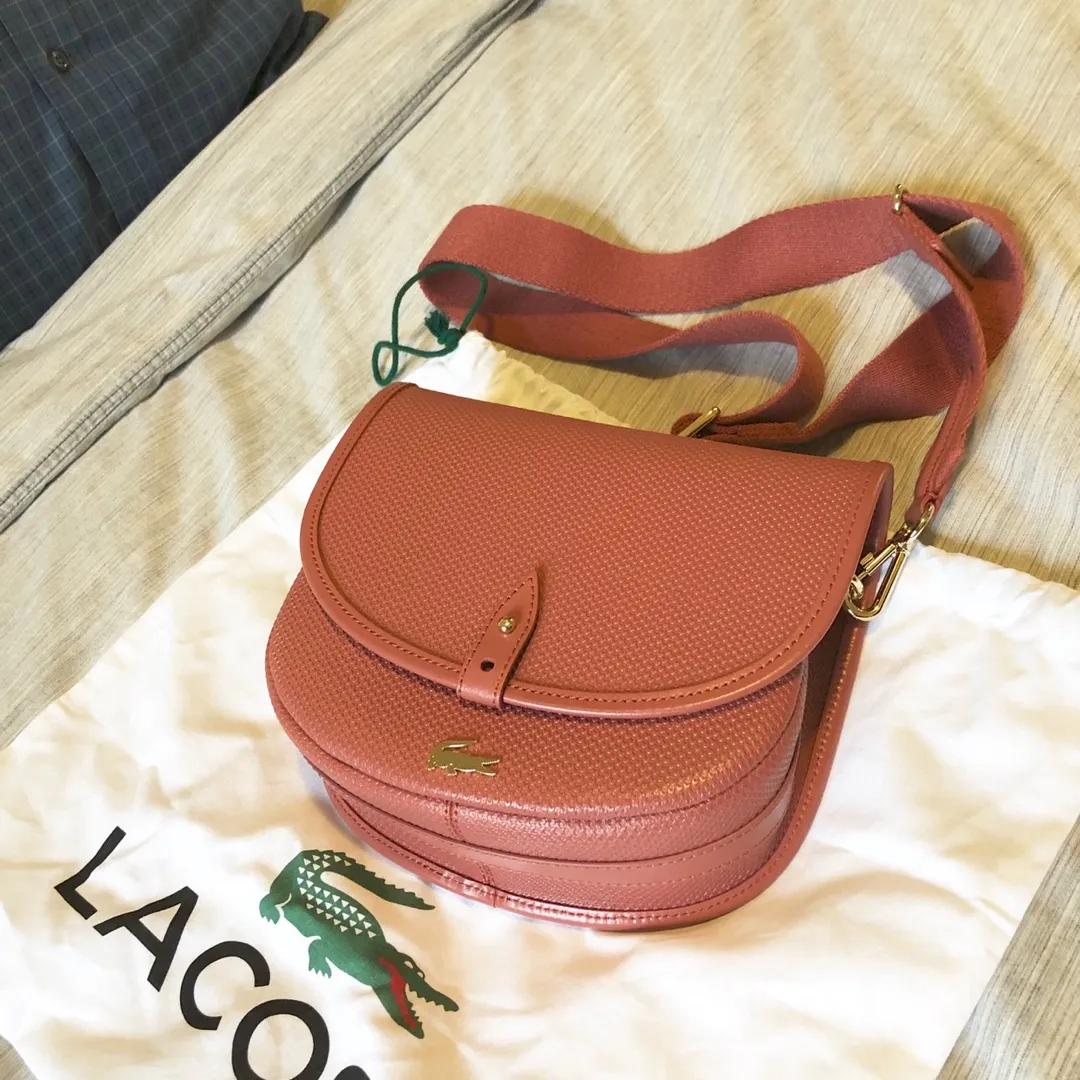 Lacoste Leather Side Purse photo 3