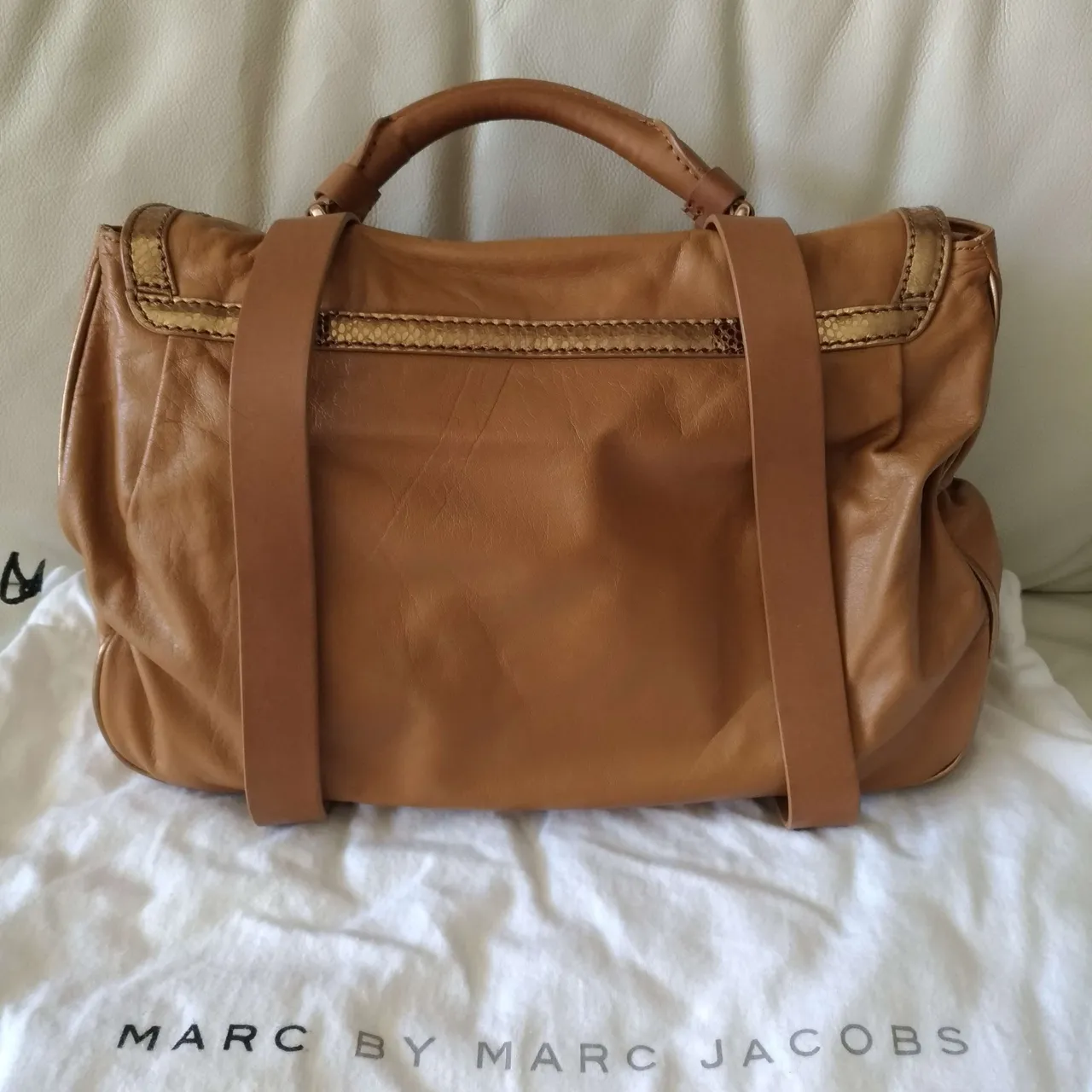 MARC By MARC JACOBS Leather Satchel photo 4