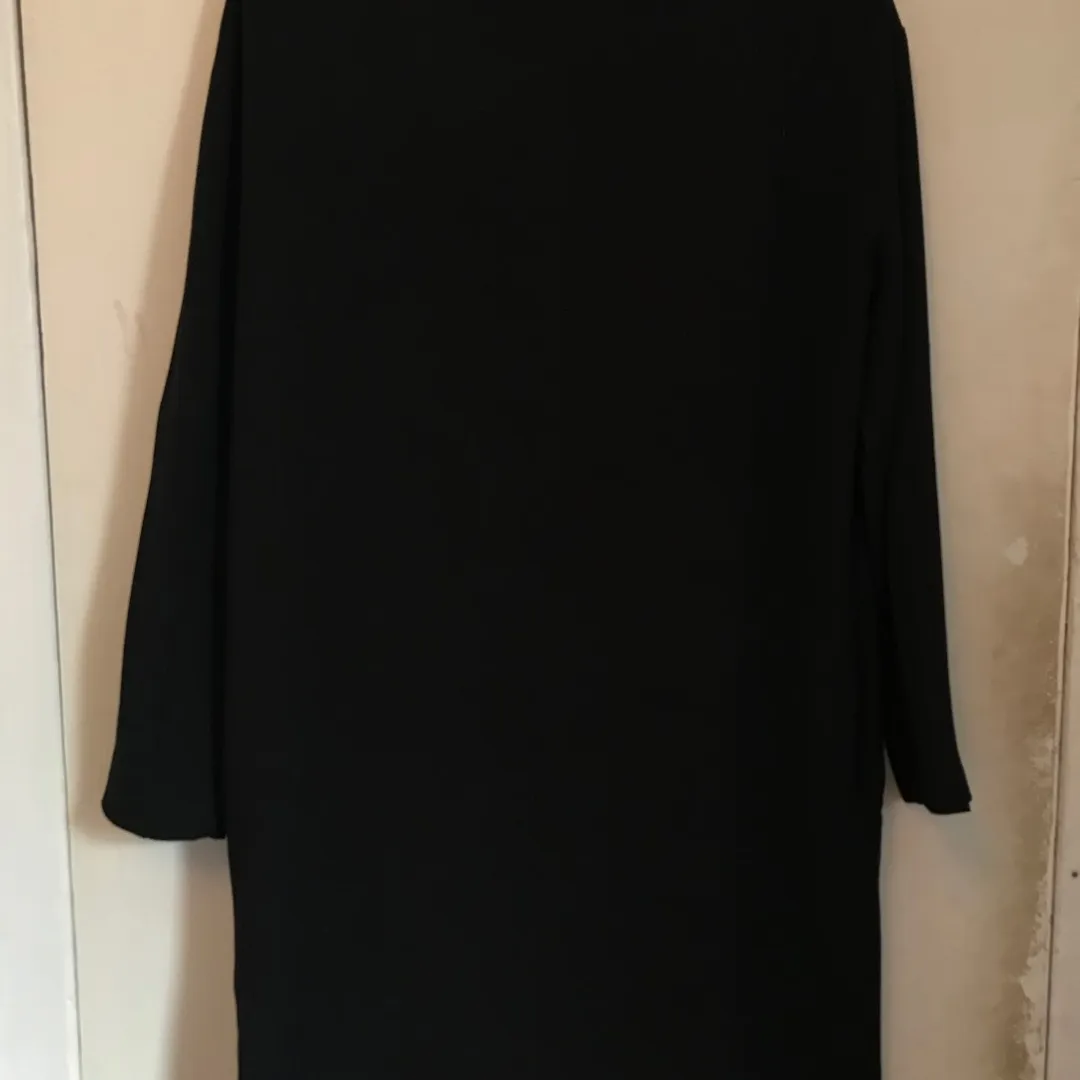 Black Dress With Chimney Neck photo 1