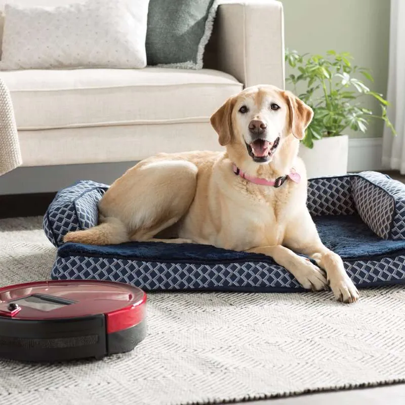 bObsweep PetHair Robotic Vacuum Cleaner and Mop in red photo 3