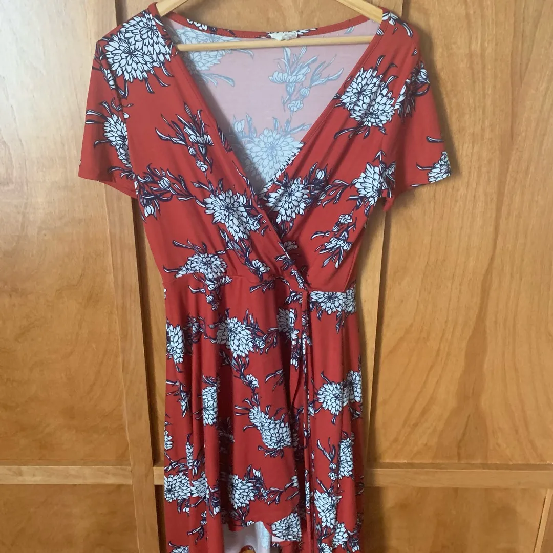 Summer Wrap Dress- Size Medium photo 1